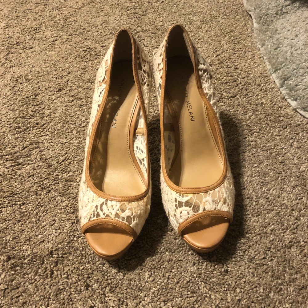 Antonio Melani lace heels